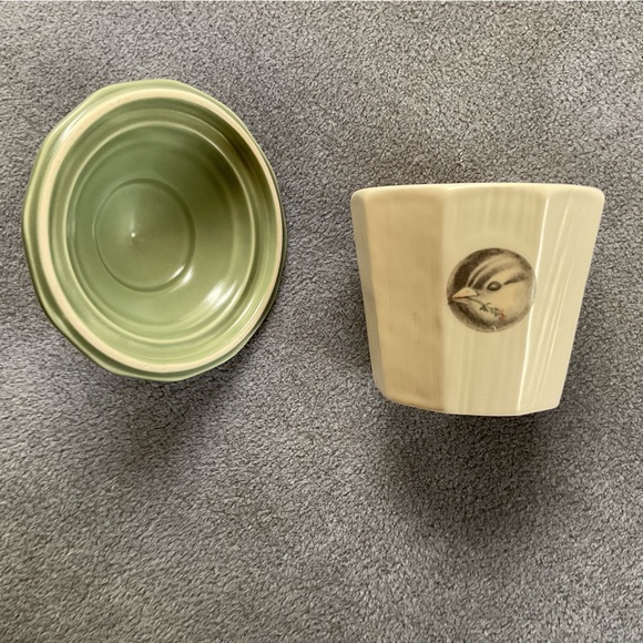 Whimsical PFALTZGRAFF Naturewood Small Cannister/Sugar Bowl - Picture 4 of 5